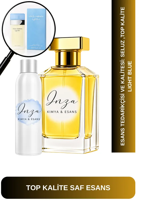 Dolce &amp; Gabbana Light Blue Men Muadili Top Kalite Parfüm Esansı