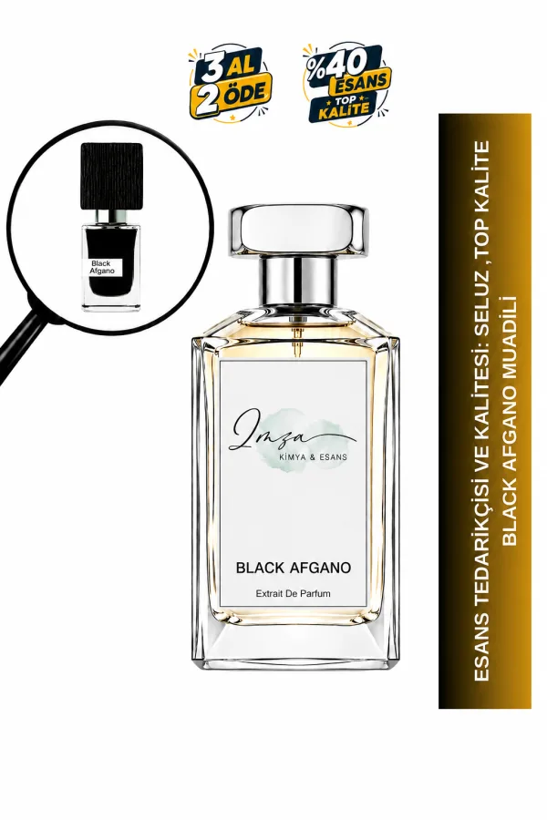 Black Afgano | Reçine - Oud - Tütün - Amber | Aura ve Karanlık Unisex Extrait Parfüm