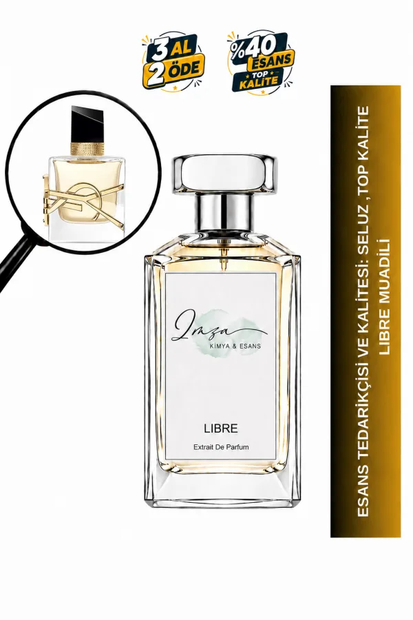 Libre | Bergamot - Vanilya - Amber - Yasemin | Parlak ve Çiçeksi Kadın Extrait De Parfum