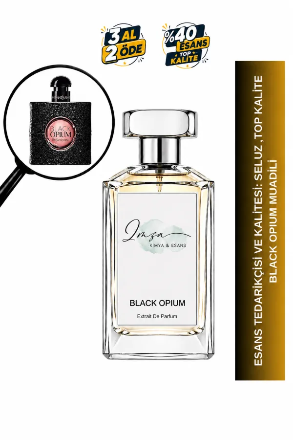 Black Opium | Vanilya - Paçuli - Yasemin - Portakal | Büyüleyici ve Çiçeksi Kadın Extrait Parfüm