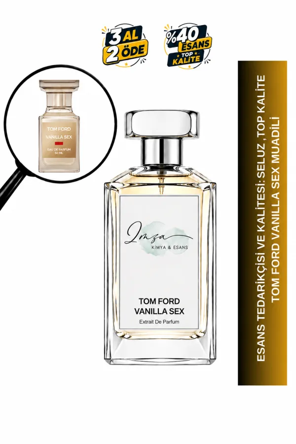 Tom Ford Vanilla Sex | Vanilya - Amber - Pembe Biber - Tütsü | Yoğun ve Egzotik Intense Extrait Parfüm