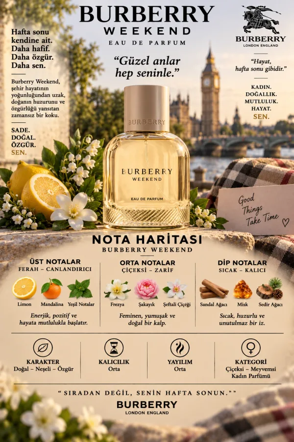 Weekend Muadili Parfüm Esansı - Üretici MG