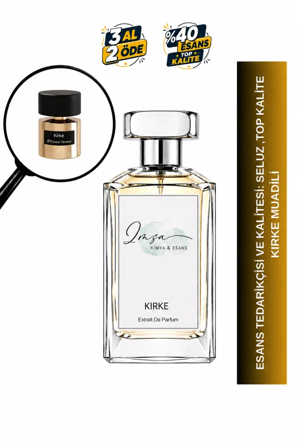 Kirke | Şeftali - Çarkıfelek Meyvesi - Misk | Meyvemsi ve Çekici Intense Extrait De Parfum