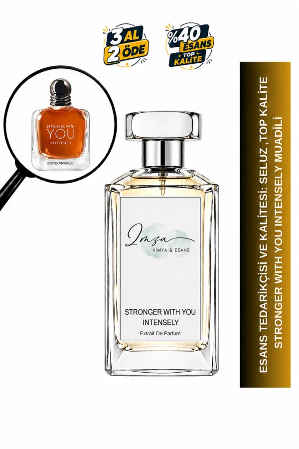 Stronger With You Intensely | Toffee - Vanilya - Tarçın | Yoğun ve Baştan Çıkarıcı Intense Erkek Extrait De Parfum