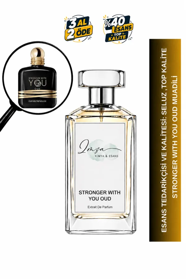 Stronger With You Oud | Oud - Vanilya - Lavanta | Yoğun ve Maskülen Intense Extrait De Parfum