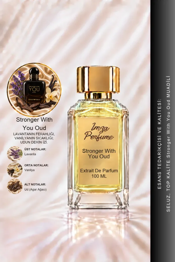 Stronger With You Oud Muadili | Oud - Vanilya - Lavanta | Yoğun ve Maskülen Intense Extrait De Parfum
