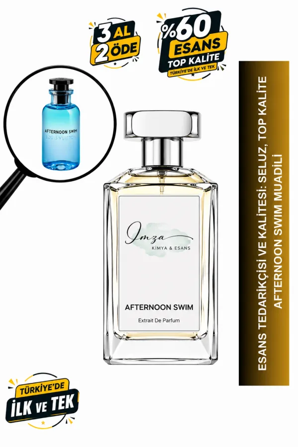 - Delux - Afternoon Swim | Narenciye - Ambergris - Bergamot | Ferah ve Enerjik Intense Extrait De Parfum