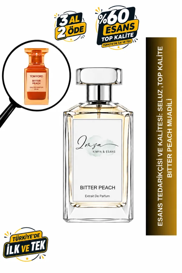 Bitter Peach Muadili | Şeftali – Kan Portakalı – Paçuli – Vanilya | Tatlı ve Çekici Intense Unisex Extrait De Parfüm