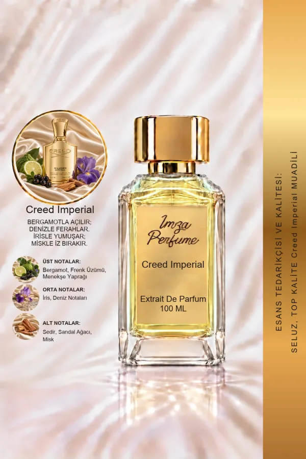 Millesime Imperial Muadili | Bergamot - Deniz Notaları - İris - Misk | Ferah ve Prestijli Intense Unisex Extrait De Parfum