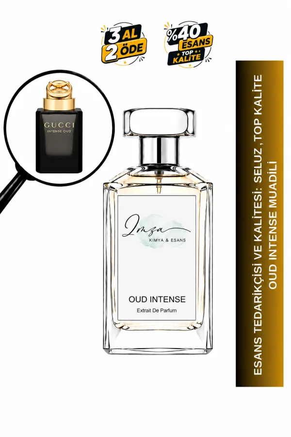 Oud Intense Muadili | Ahududu - Safran - Oud - Paçuli | Yoğun ve Gizemli Unisex Extrait Parfüm