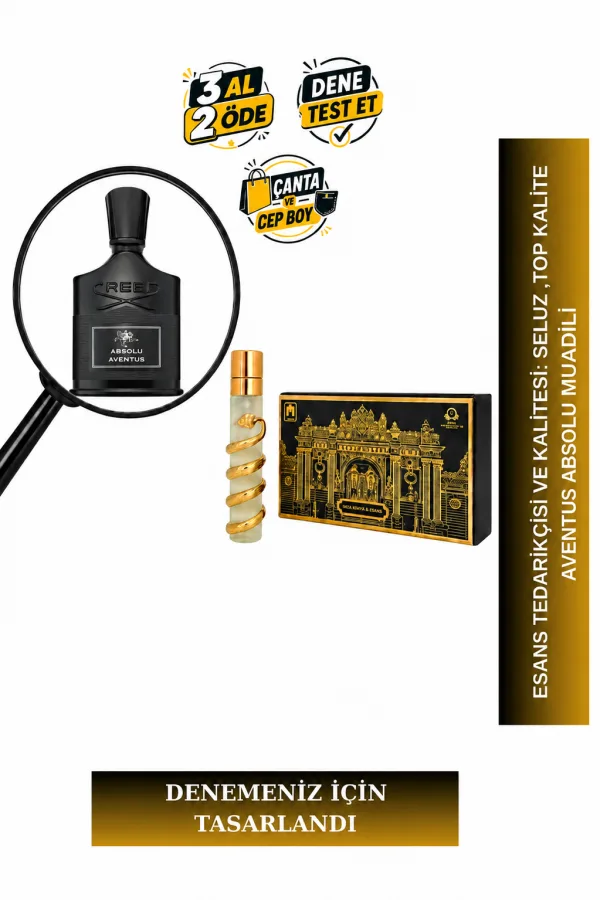 Millesime Aventus Absolu Muadili Tanışma | Greyfurt - Siyah Frenk Üzümü - Ananas - Vetiver | Güçlü ve Karizmatik Erkek Extrait De Parfum