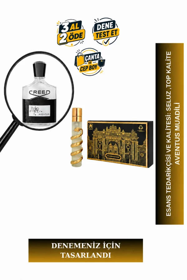 Aventus Muadili Tanışma | Ananas - Bergamot - Huş Ağacı - Misk | Ferah ve Karizmatik Erkek Extrait De Parfum