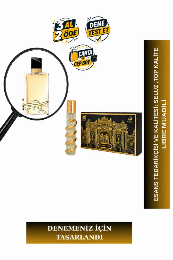 Libre Muadili Tanışma | Bergamot - Vanilya - Amber - Yasemin | Parlak ve Çiçeksi Kadın Extrait De Parfum