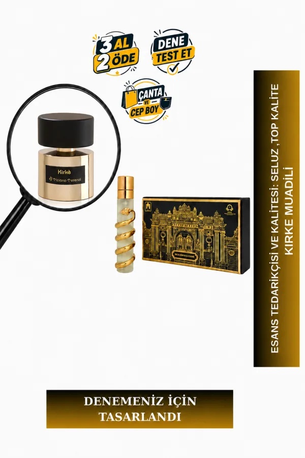 Kirke Muadili Tanışma | Şeftali - Çarkıfelek Meyvesi - Misk | Meyvemsi ve Çekici Unisex Extrait De Parfum