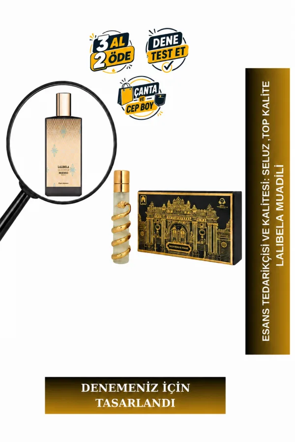 Lalibela Muadili Tanışma | Hindistan Cevizi - Orkide - Paçuli - Gül | Yumuşak ve Ferah Unisex Extrait De Parfum
