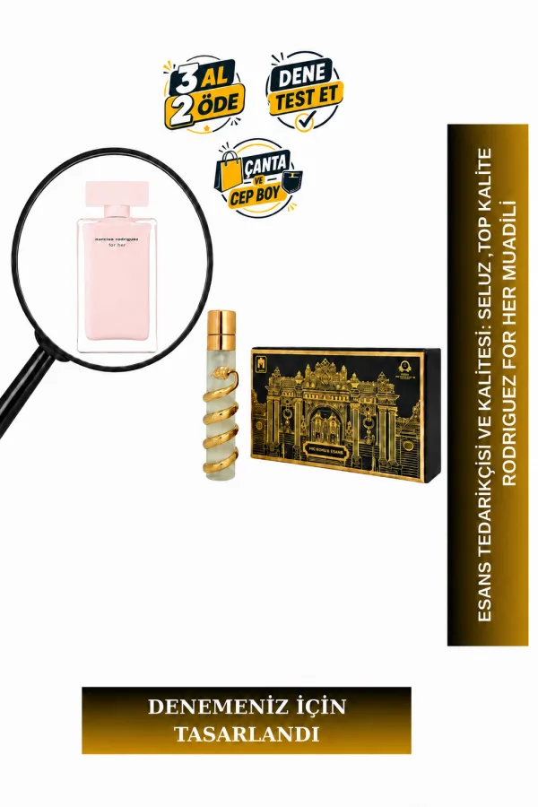 Rodriguez For Her Muadili Tanışma | Vişne - Frezya - Vanilya - Misk | Etkileyici ve Gizemli Kadın Extrait De Parfum