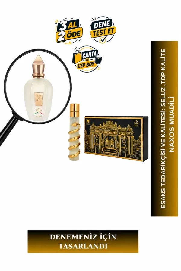 Naxos Muadili Tanışma | Bal - Tütün - Lavanta | Tatlı ve Karizmatik Erkek Extrait De Parfum