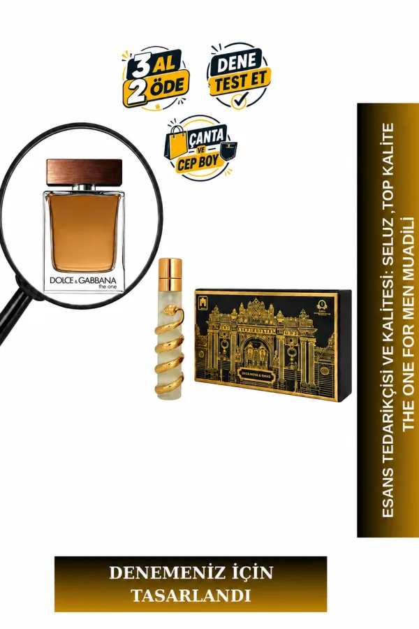 The One For Men Muadili Tanışma | Greyfurt - Zencefil - Tütün - Amber | Sıcak ve Karizmatik Erkek Extrait De Parfum