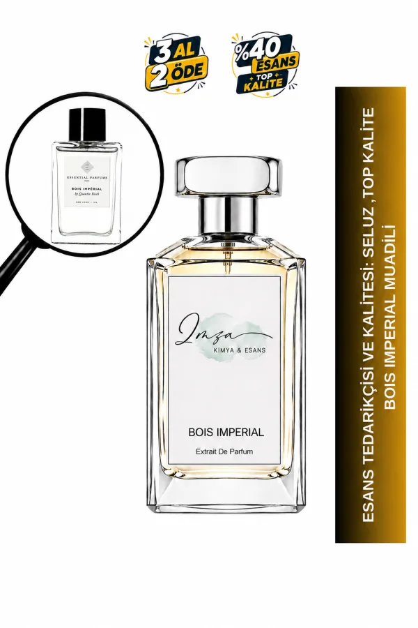 Bois Imperial Muadili | Fesleğen - Vetiver - Akigalawood | Karizmatik ve Odunsu Unisex Extrait De Parfum