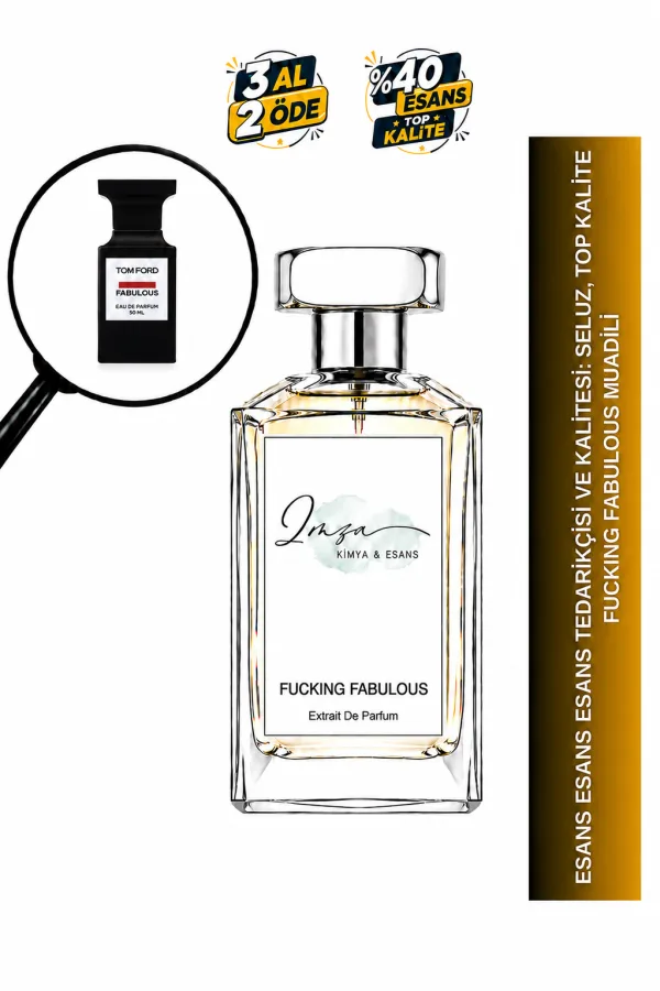 Fucking Fabulous Muadili | Deri – Acı Badem – Tonka – Vanilya | Yoğun ve Çarpıcı Unisex Extrait De Parfum