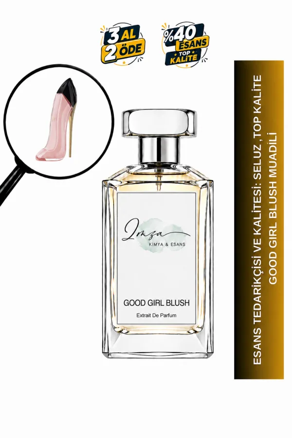 Good Girl Blush Muadili | Şakayık – Ylang Ylang – Vanilya – Tonka | Pudramsı Kadın Extrait De Parfum