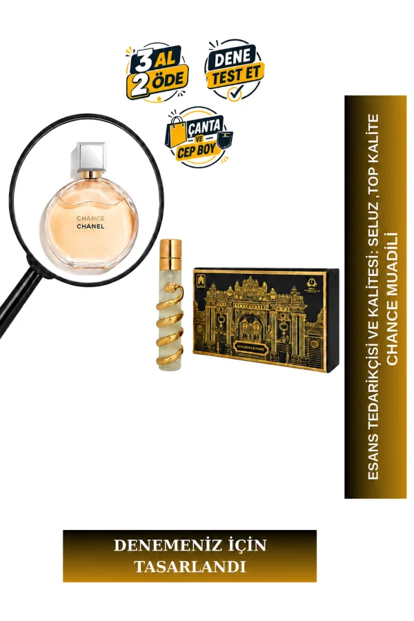 Chance Muadili Tanışma | Pembe Biber – Yasemin – Paçuli – Vanilya | Baharatlı Kadın Extrait De Parfum