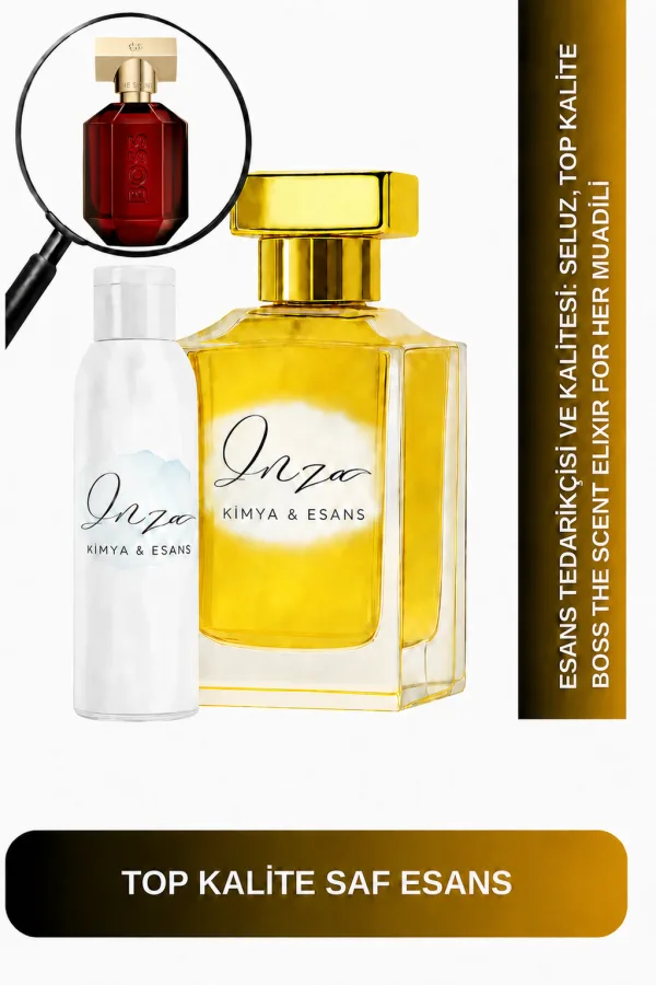 Hugo Boss The Scent Elixir For Her Muadili Top Kalite Parfüm Esansı