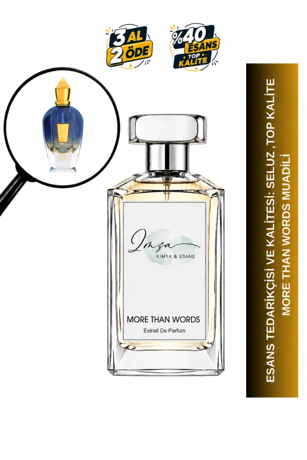 More Than Words Muadili | Meyvemsi Notalar – Oud – Ambergris – Labdanum | Tatlı Reçinemsi Unisex Extrait De Parfum