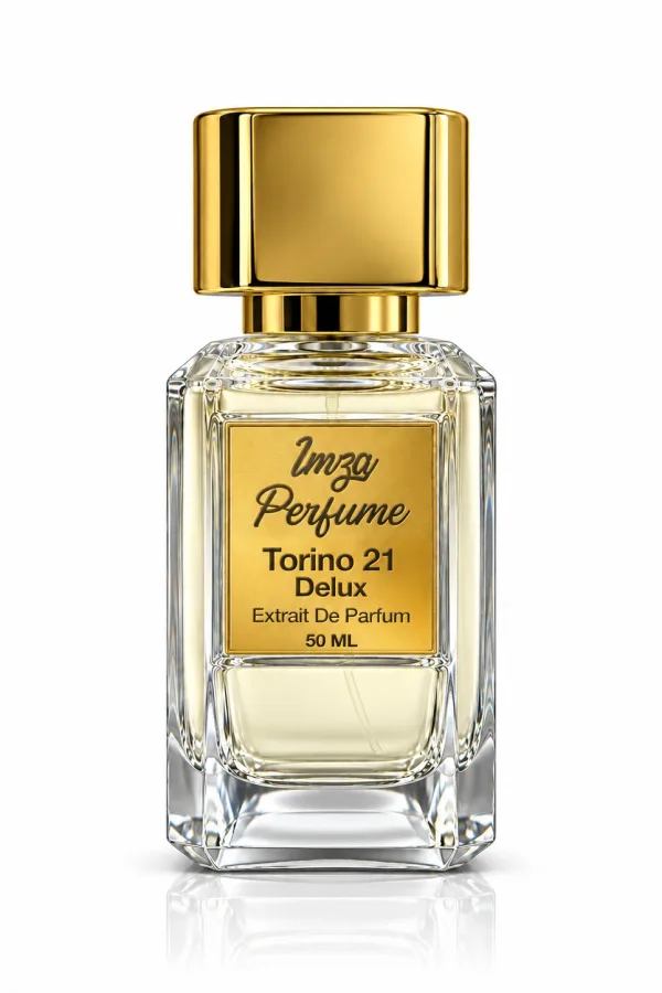 - Delux - Torino 21 Muadili | Nane – Limon – Fesleğen – Misk | Aromatik Yeşil Unisex Delux Parfüm