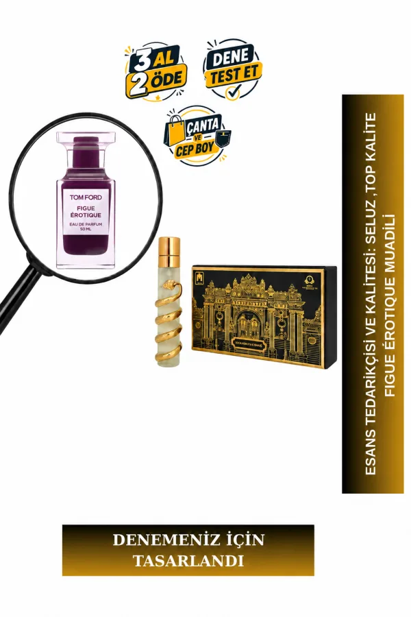 Figue Erotique Muadili Tanışma | İncir – Ylang-Ylang – Esmer Şeker – Paçuli | Meyvemsi Gurme Unisex Extrait De Parfum